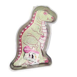 Wilton Partysaurus T-Rex Dinosaur Cake Pan Instructions Birthday Vintage 1987